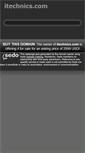 Mobile Screenshot of itechnics.com